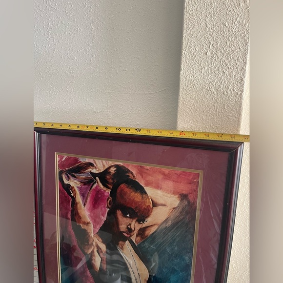 Original Painting of Lisa “Left Eye” Lopez Titled Portrait of a Star - Picture 4 of 7